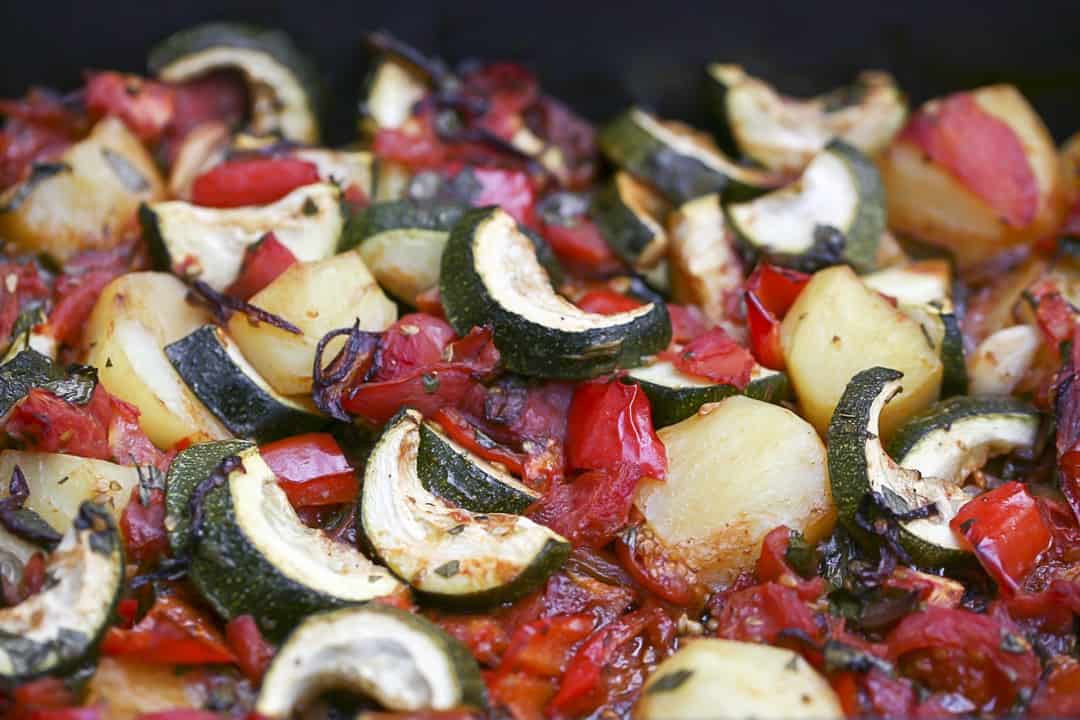 Briam – Kartoffel-Zuccini-Auflauf - Mediterran Kochen