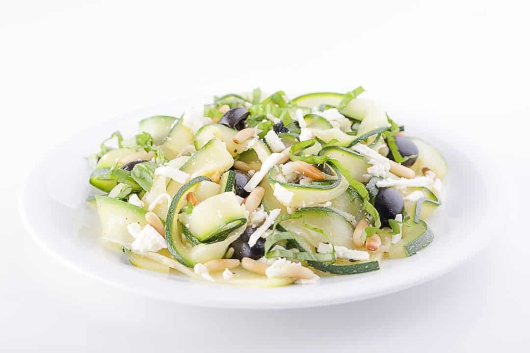 Zucchinisalat – Tagliatelle di Zucchine