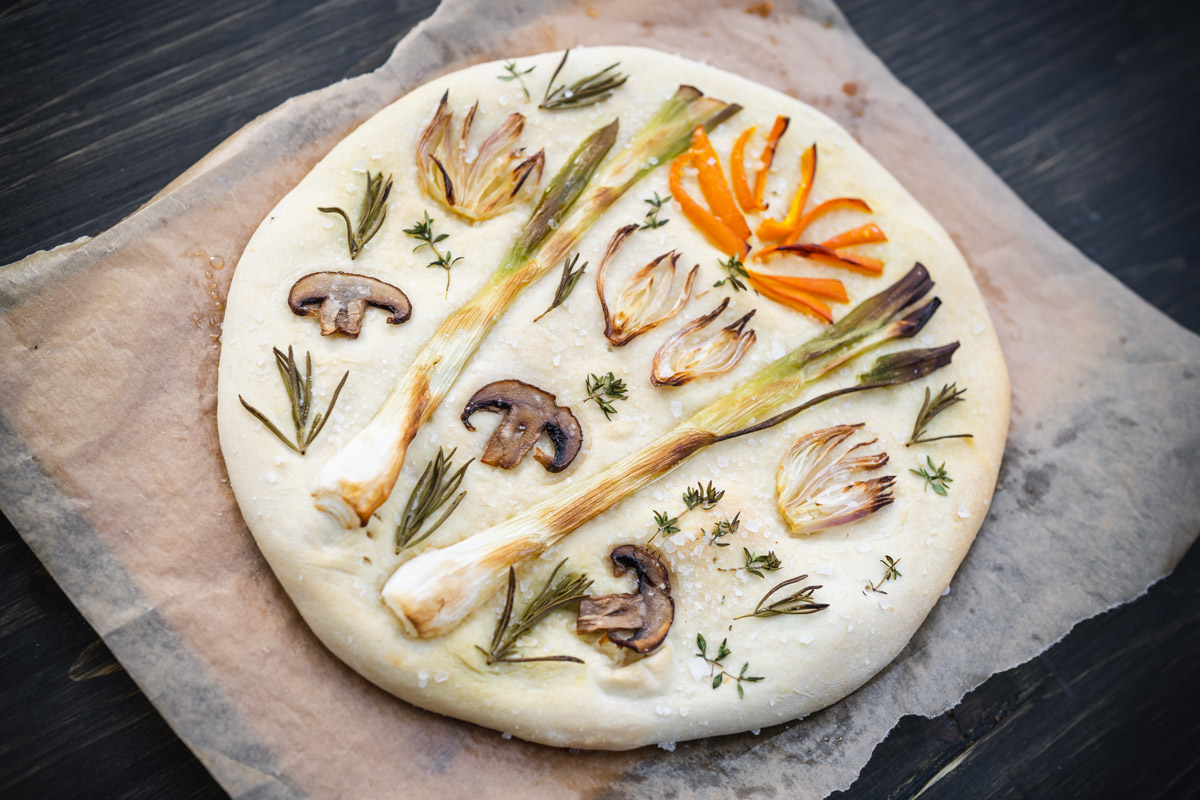 Garten-Focaccia